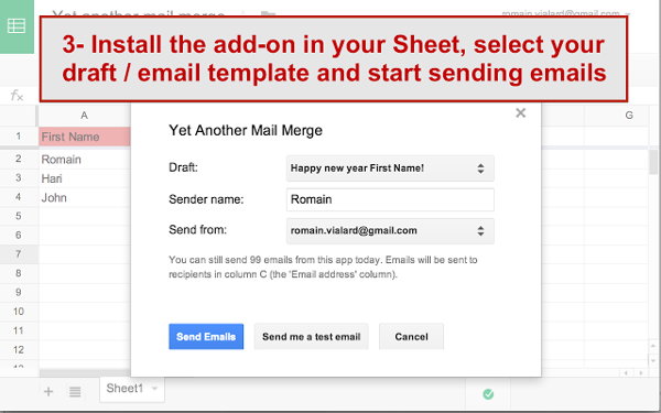 yet another mail merge yet another mail merge