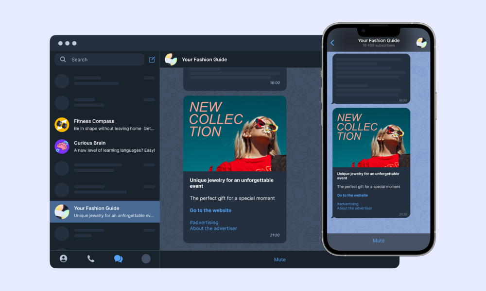 Yandex estrena monetización de canales en Telegram a través de su propia red publicitaria
