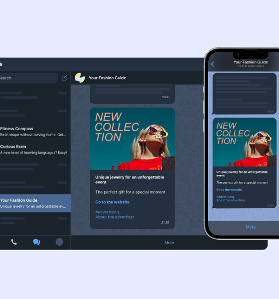 Yandex estrena monetización de canales en Telegram a través de su propia red publicitaria