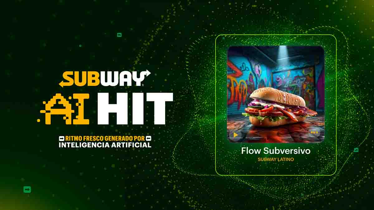 Subway presenta “Flow Subversivo”: la primera canción AI en comida rápida