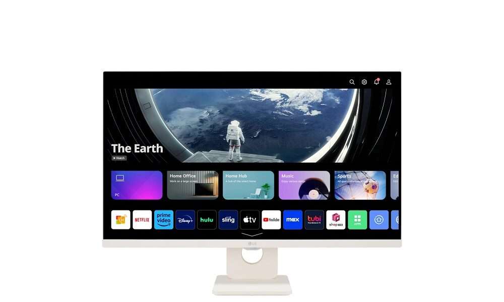 LG presenta una nueva línea de monitores Smart 2023 que no requieren conexión a una PC