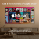 Los televisores de LG son los primeros en ofrecer una experiencia de audio inmersiva en Apple Music al incluir audio espacial con Dolby Atmos