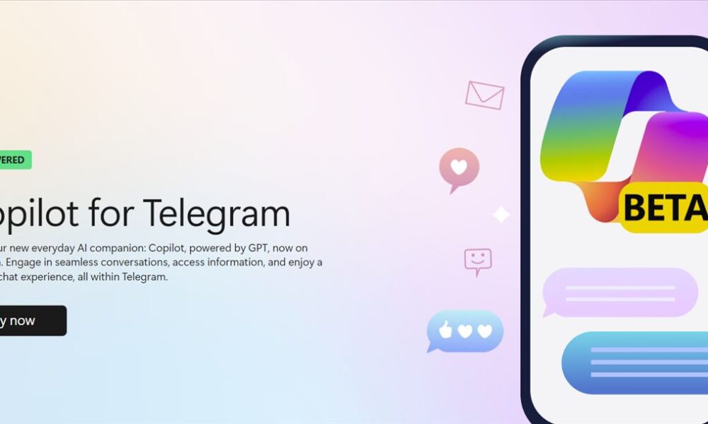 Microsoft lanza Copilot para Telegram: ¿Qué es y cómo usarlo?