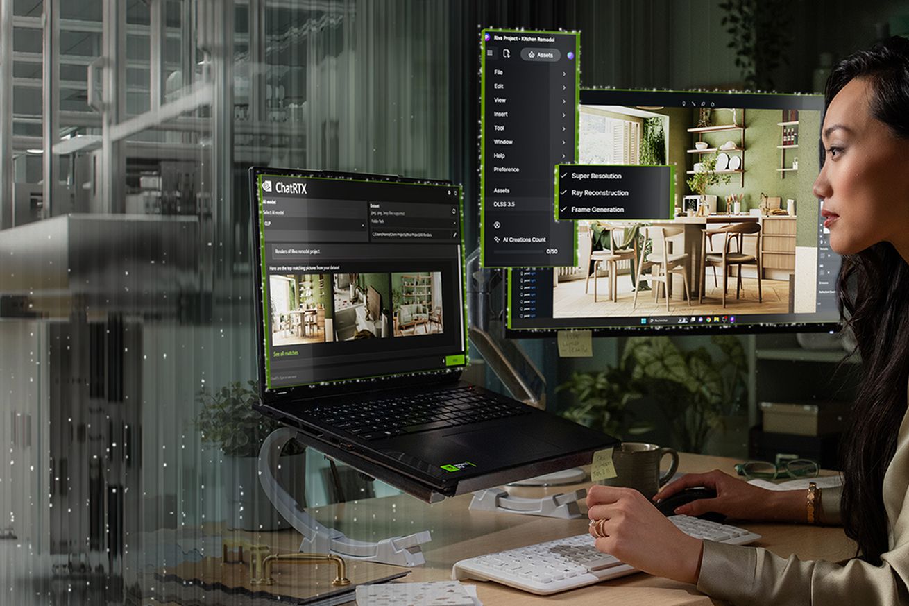 Laptops para gaming con IA: Nvidia y AMD se preparan para el lanzamiento