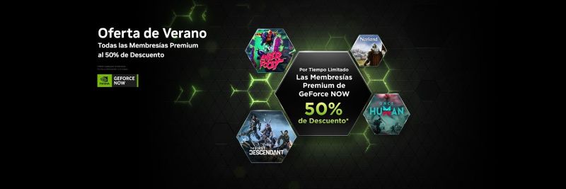 Ofertas de Verano en GeForce NOW: Nuevos juegos y descuentos en suscripciones