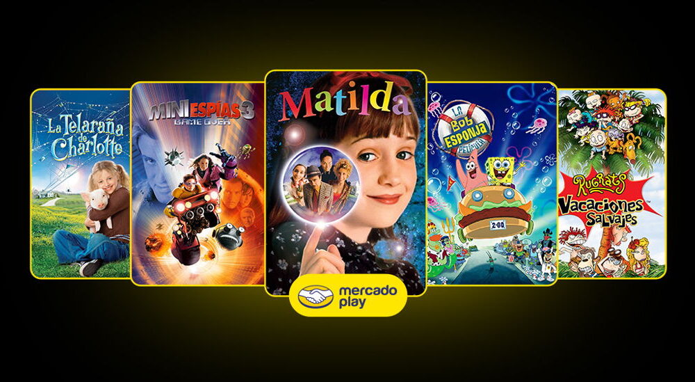 Películas familiares para disfrutar en vacaciones de verano en Mercado Play