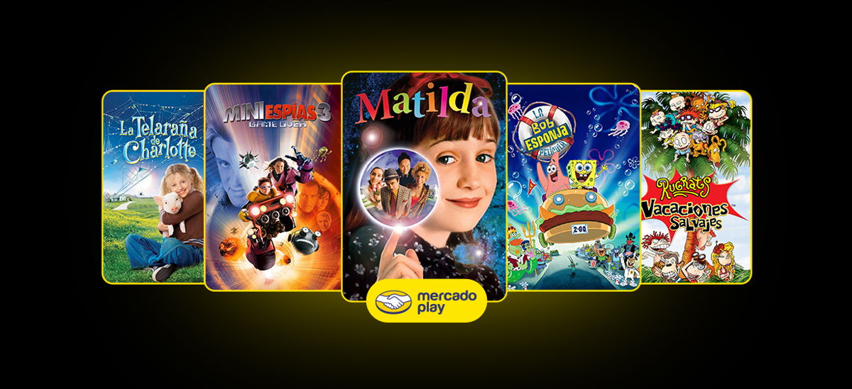Películas familiares para disfrutar en vacaciones de verano en Mercado Play