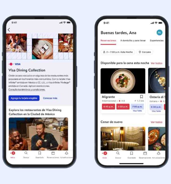 Visa Dining Collection y OpenTable lanzan exclusivo programa en México
