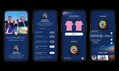 Coldplay y TikToklLanzan Moon Music: Experiencia interactiva única