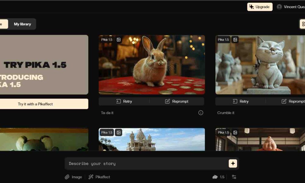 Cómo crear videos con inteligencia artificial: Guía completa para principiantes en Pika Labs