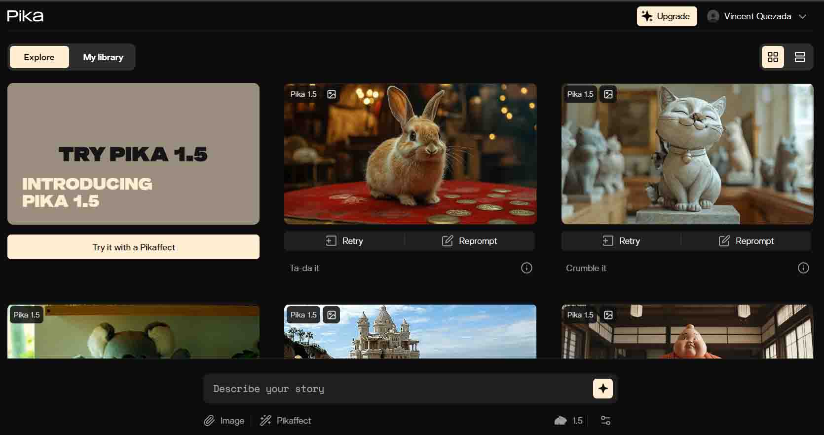 Cómo crear videos con inteligencia artificial: Guía completa para principiantes en Pika Labs