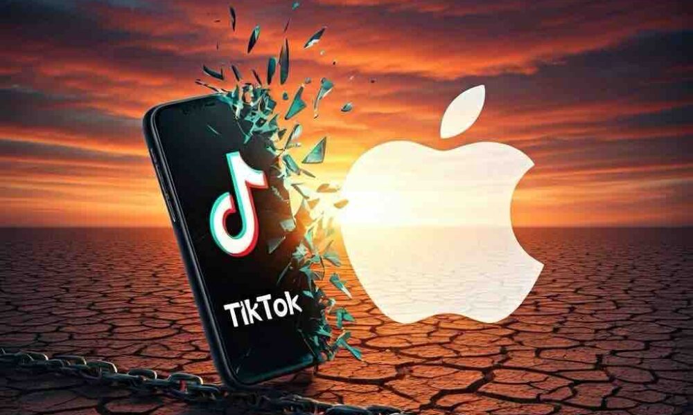 Apple afirma que cumple la ley al retirar TikTok de la App Store