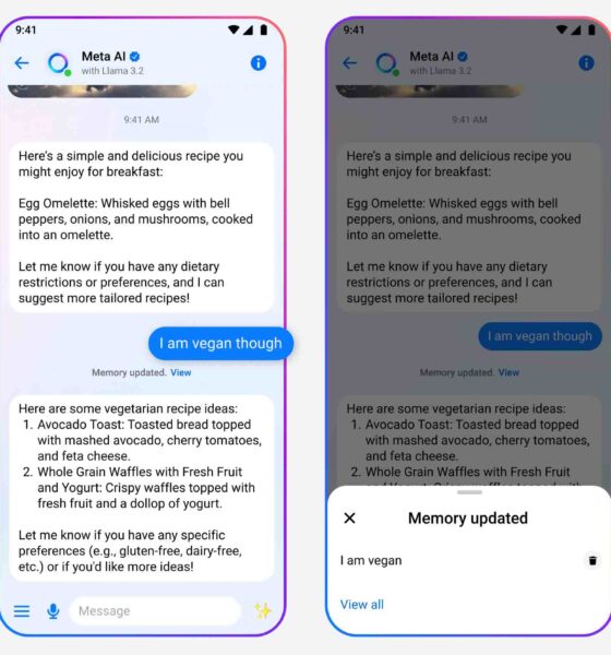 Mejoras en Meta AI: Nuevas funciones de memoria y personalización