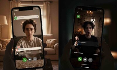 Cómo aplicar efectos, filtros, y fondos en videollamadas de WhatsApp