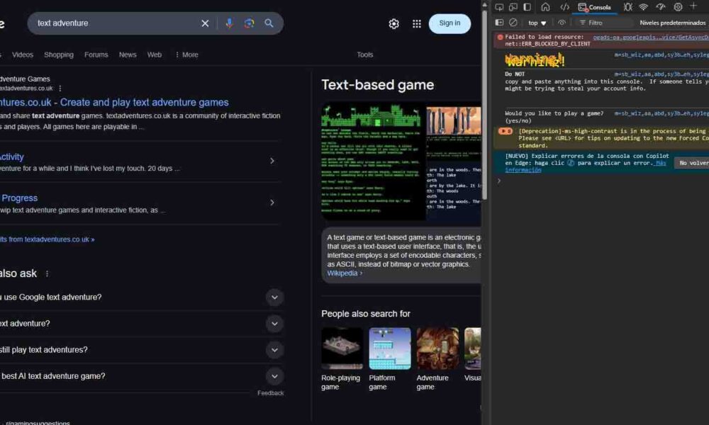 Tips y Trucos: Descubre el juego secreto de Google que pocos conocen