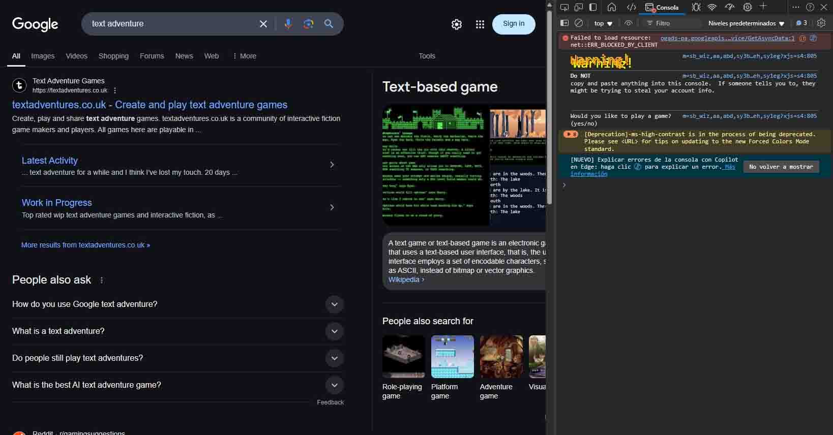 Tips y Trucos: Descubre el juego secreto de Google que pocos conocen
