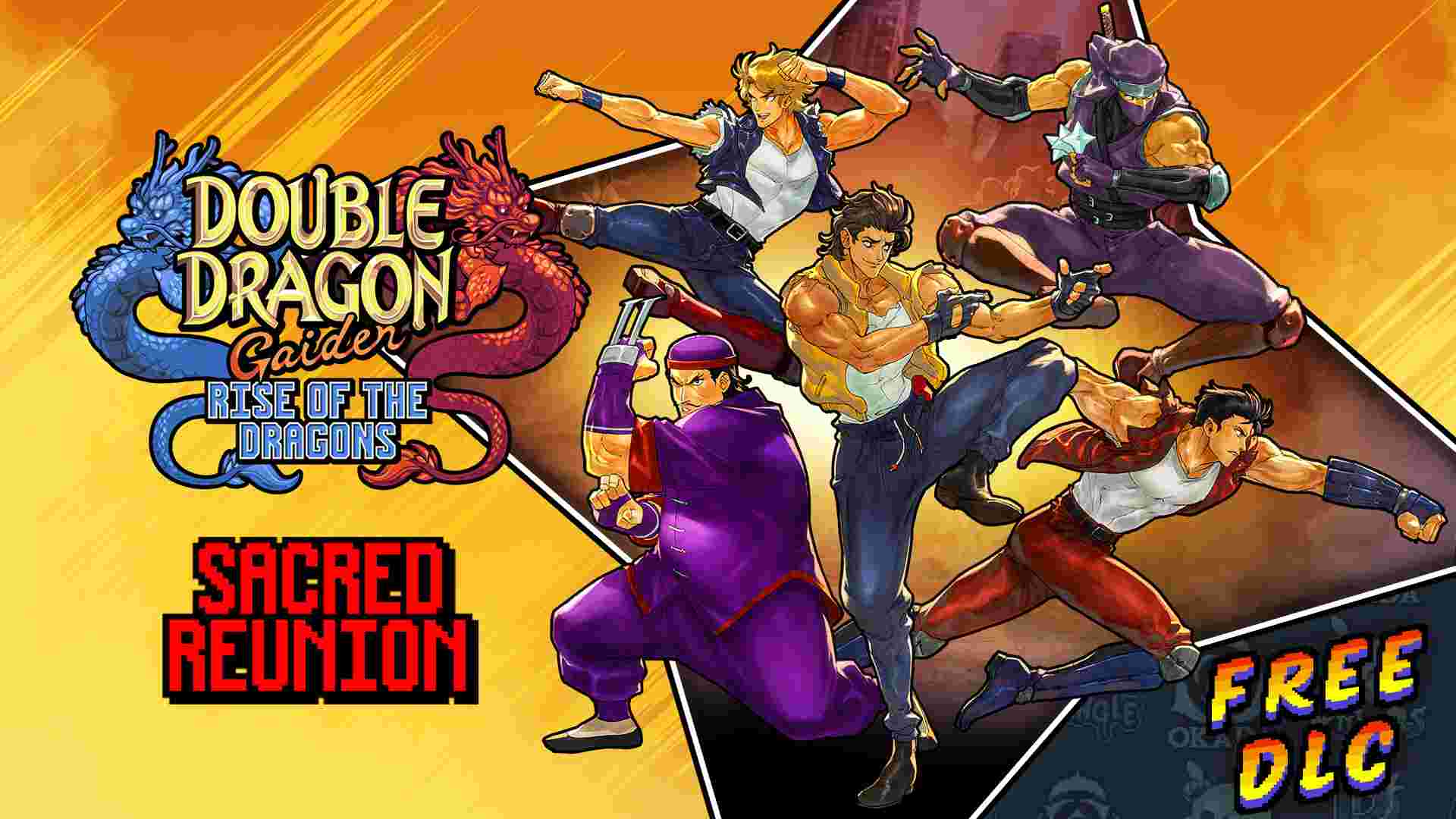 Double Dragon Gaiden: Rise of the Dragons añade dos nuevos personajes con DLC gratuito en Abril