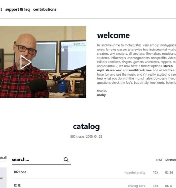 MobyGratis: La biblioteca de música instrumental gratuita que todo creador necesita