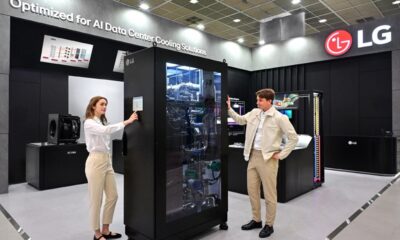 LG Electronics presentó una serie de soluciones de enfriamiento en la conferencia Data Center World (DCW) 2025