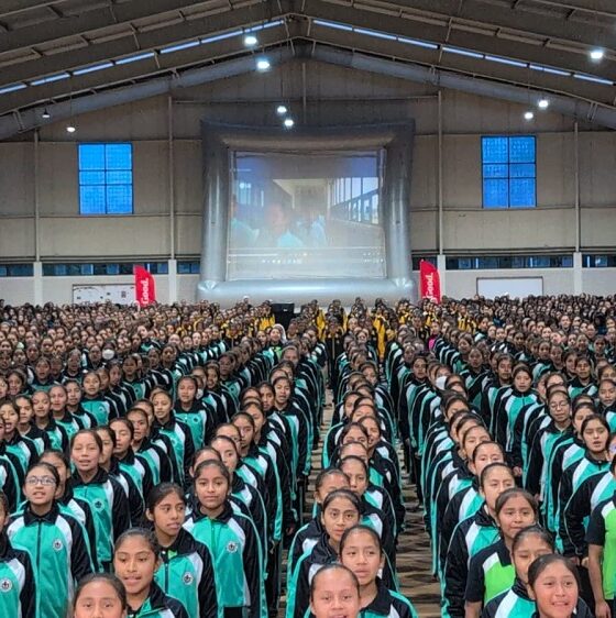 LG Electronics lleva el Festival de Cine OLED a Villa de las Niñas y lo comparte con más de 3 mil estudiantes