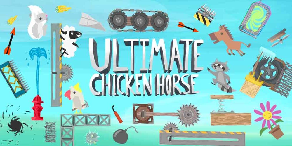 Revisión Ultimate Chicken Horse – Construcción cooperativa y competencia multijugador