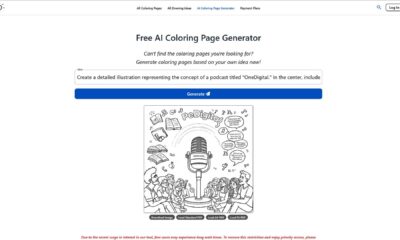 Crea páginas para colorear personalizadas con IA