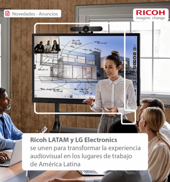 Ricoh LATAM y LG Electronics se unen para transformar la experiencia audiovisual en los lugares de trabajo de América Latina
