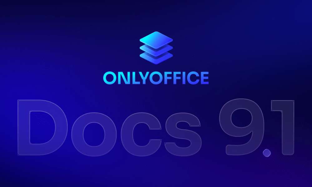 ONLYOFFICE Docs 9.1 llega con editor de PDF potenciado y mejoras clave