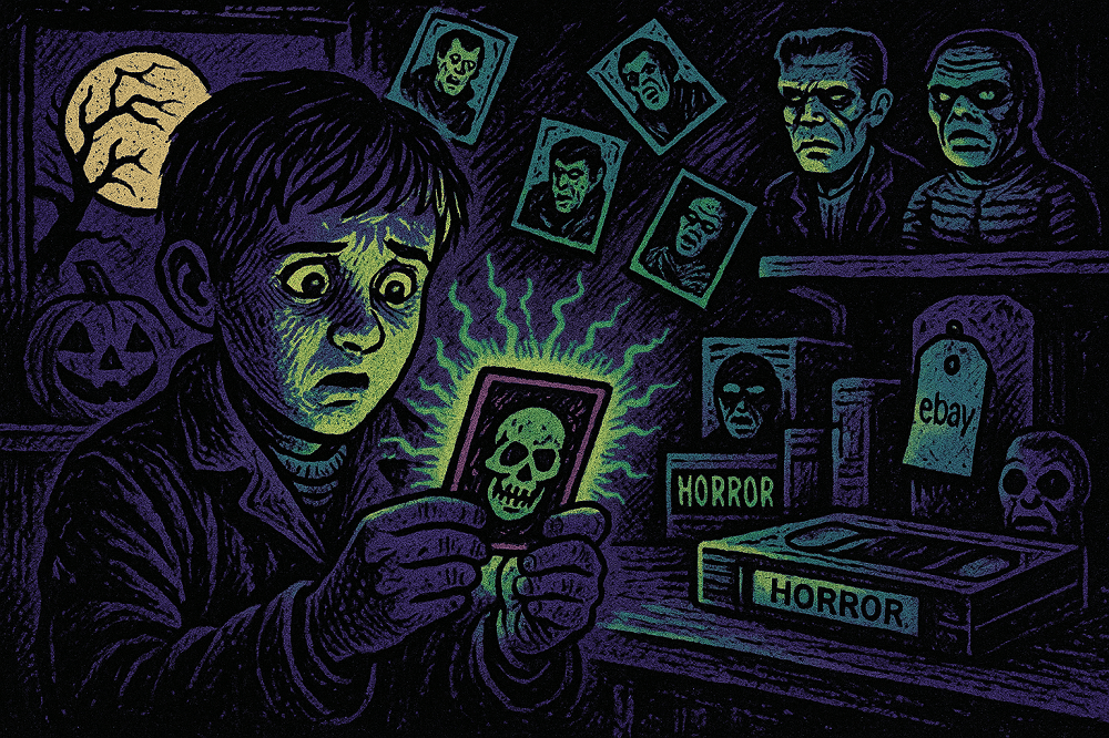 Coleccionistas buscan las tarjetas embrujadas más raras en eBay para Halloween 2025