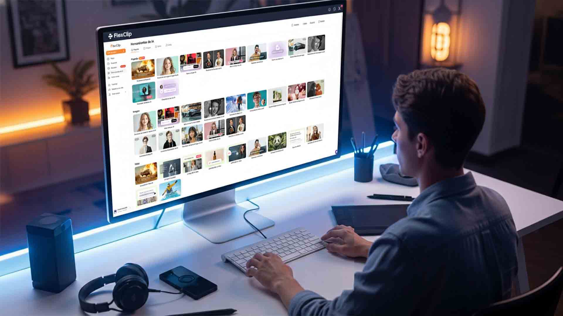 FlexClip: edición de video con IA para creadores profesionales y principiantes