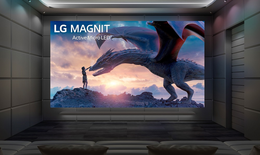 LG presenta Magnit Active Micro LED: la nueva era del cine en casa