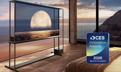 LG es reconocido con múltiples premios a la innovación del CES 2026