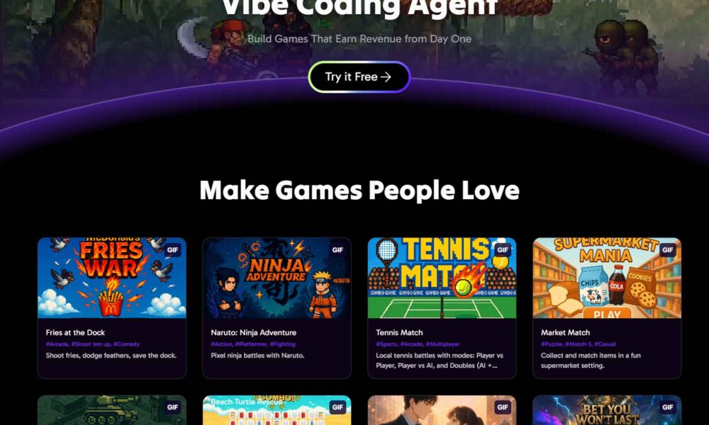 Crea juegos con inteligencia artificial en gambo.ai sin experiencia previa