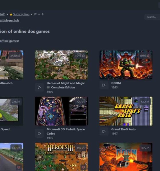 DOS Zone: juegos clásicos de MS-DOS gratis en tu navegador