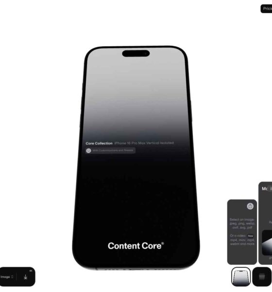 ContentCore.xyz: crea mockups 3D y videos gratis desde el navegador