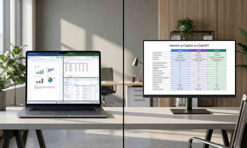 Gemini en Google Workspace: análisis técnico y comparativa con Copilot y ChatGPT en 2026