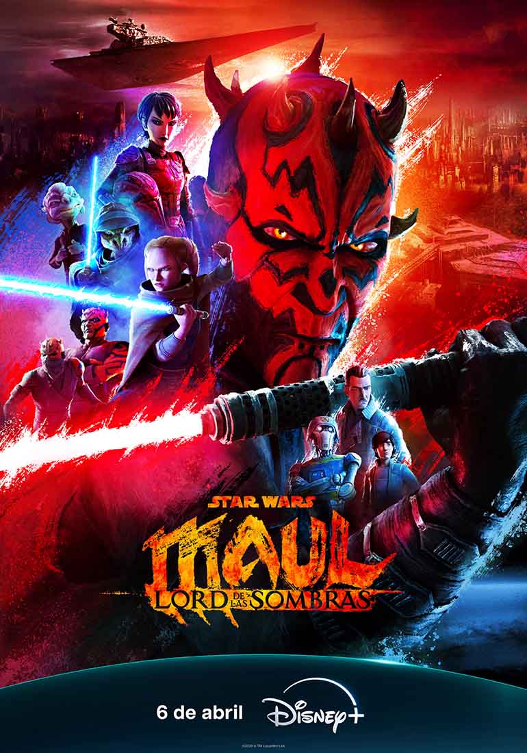 Nuevo póster y tráiler de Star Wars: Maul – Lord de las Sombras ya disponibles