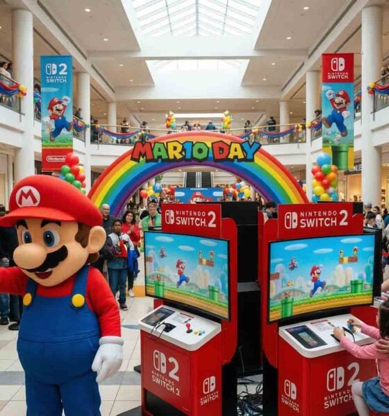 ¡Celebra el MAR10 DAY con los juegos icónicos de Mario en Santa Fe!