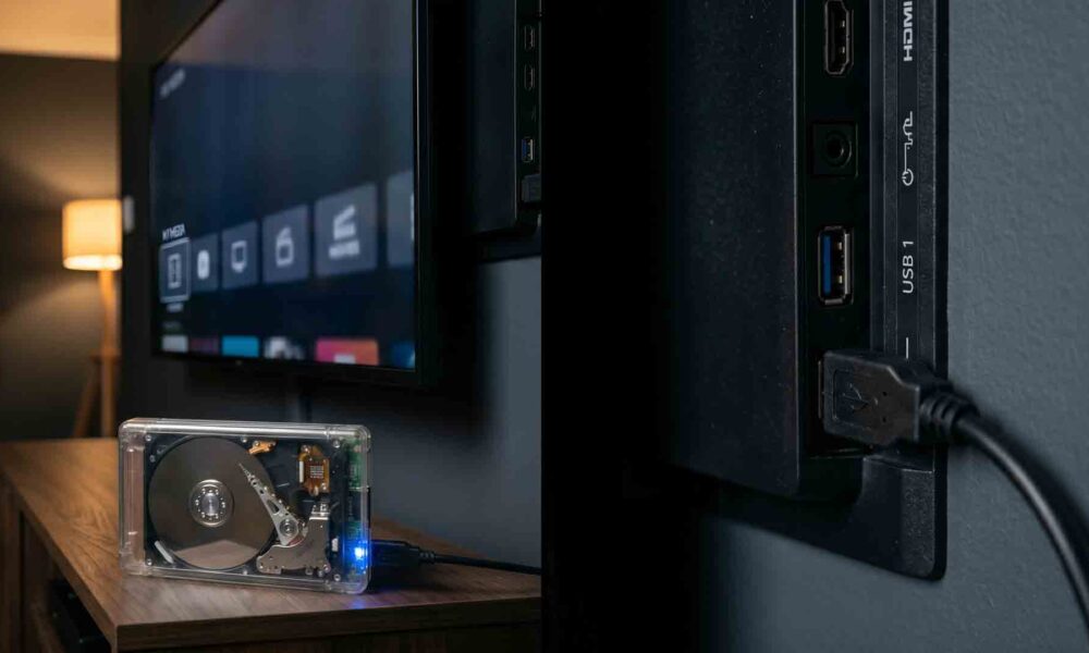¿Sin espacio en tu Smart TV? Convierte un disco duro viejo en almacenamiento externo