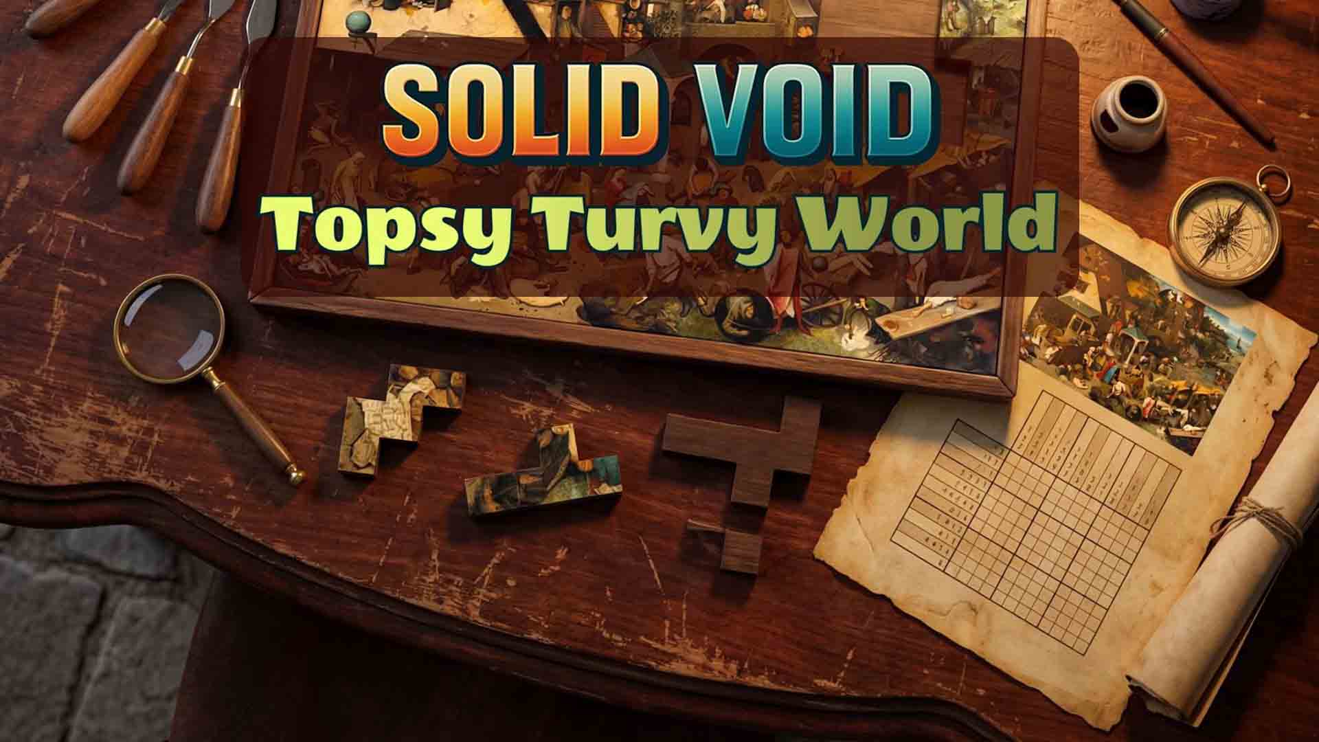 Revisión: Solid Void Topsy Turvy World – Lógica y arte en una experiencia de dos fases