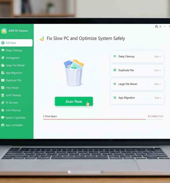 Revisión: AWZ PC Cleaner – Optimizador de Windows que limpia acelera y protege tu equipo