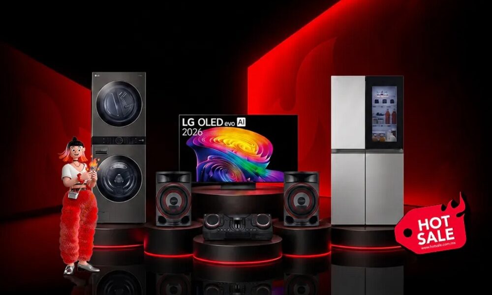 LG Ofrece Hasta un 60% de Descuento Durante Hot Sale