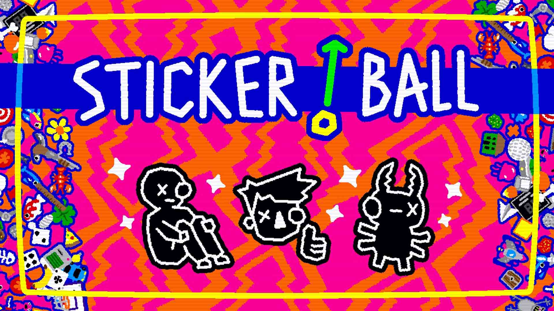 Revisión: STICKER/BALL – Roguelike de física caótica con stickers y combos imparables