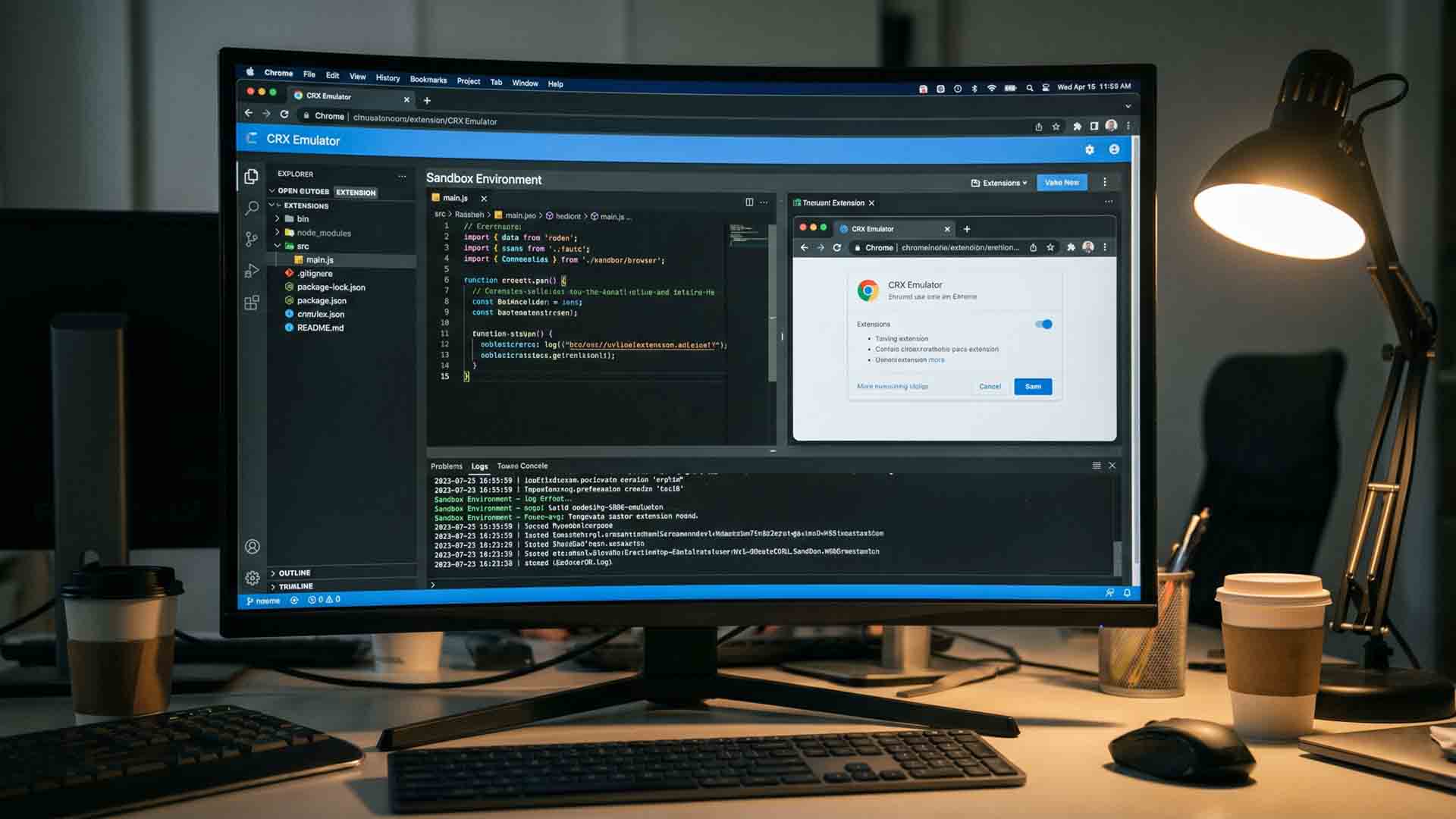 CRX Emulator: cómo probar extensiones de Chrome sin riesgos