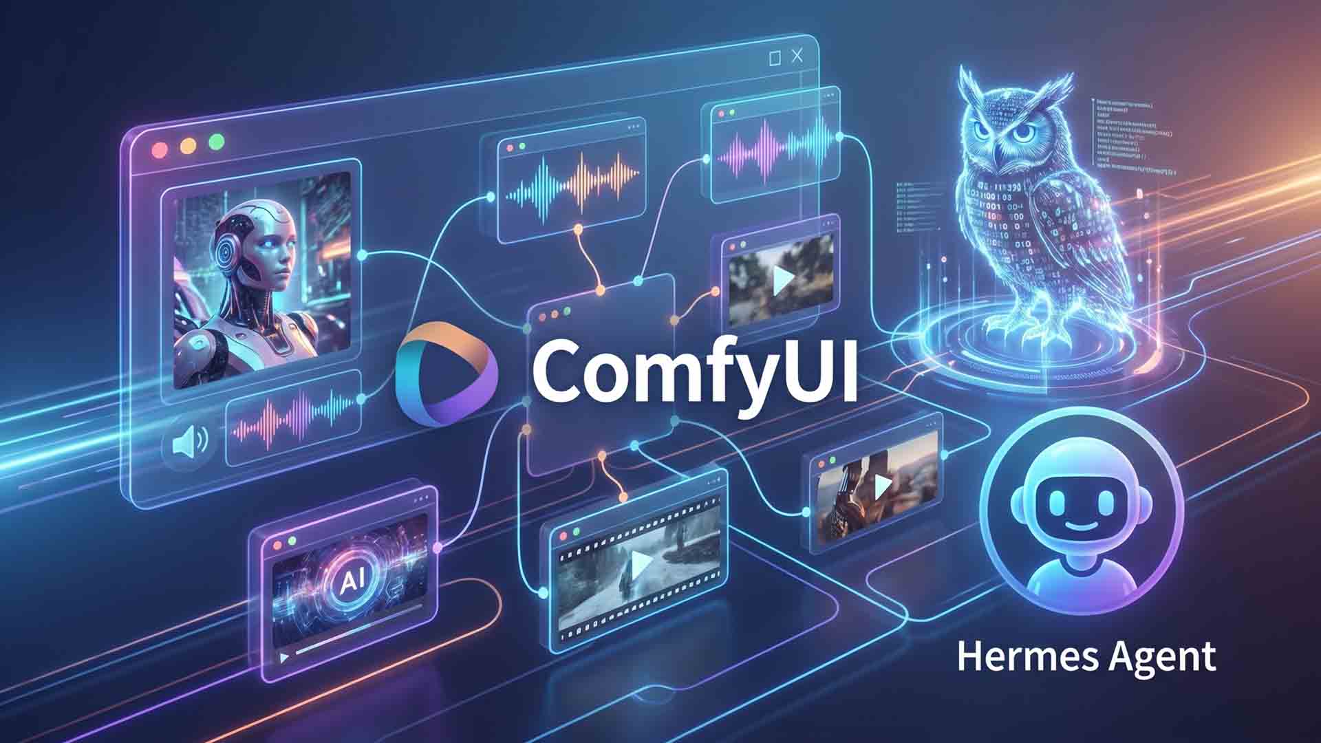 Cómo configurar ComfyUI con Hermes Agent: guía completa y detallada