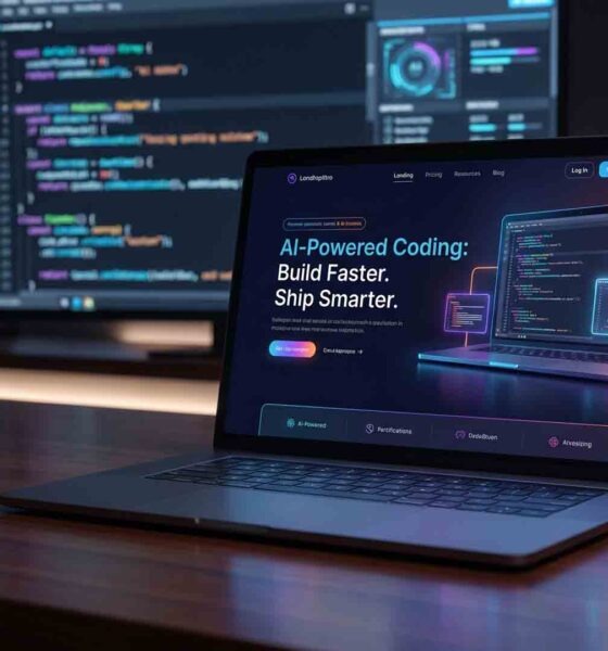 Guía completa para crear una landing page profesional con vibe coding en 2026