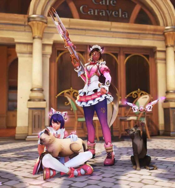 Revisión: Pink Cat Maid Cafe Bundle – Aspectos ultra felinos que transforman la experiencia en Overwatch