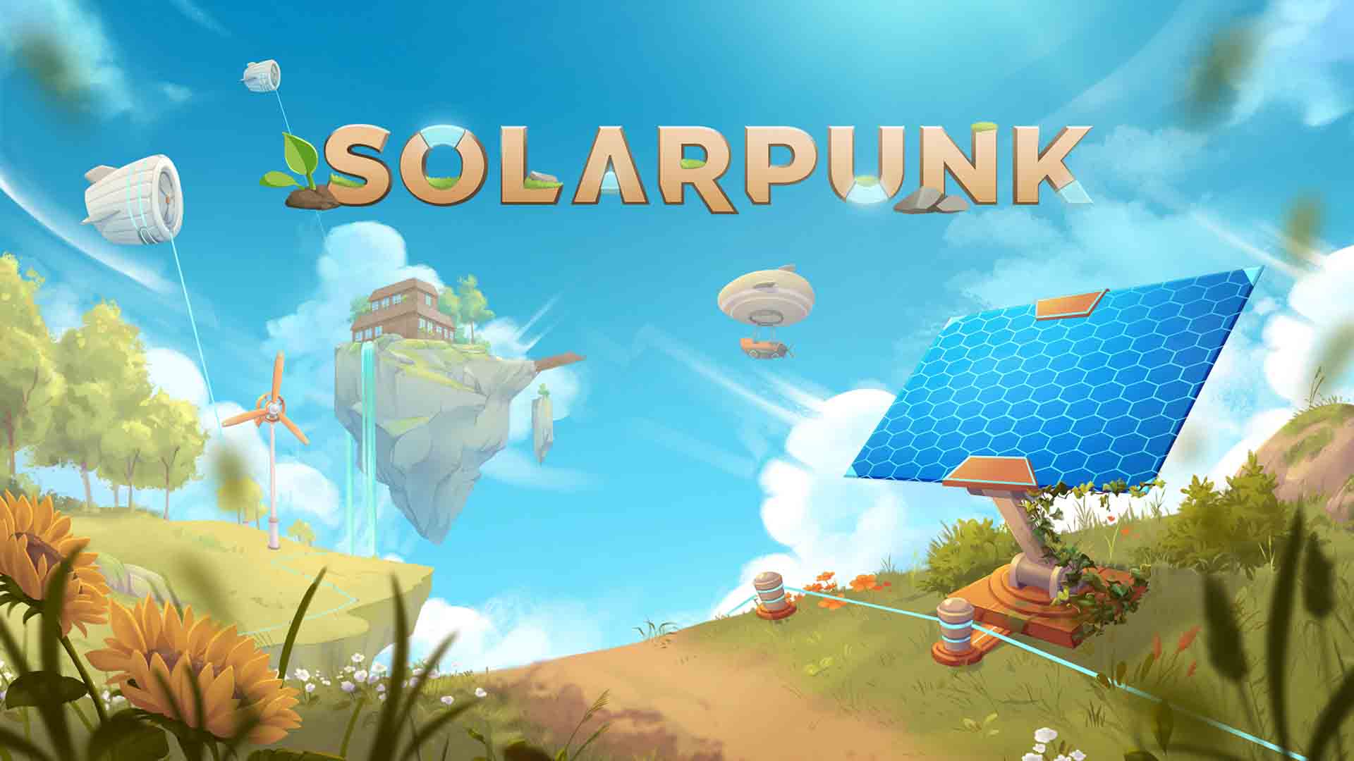 Revisión: Solarpunk – Construcción sostenible entre islas flotantes