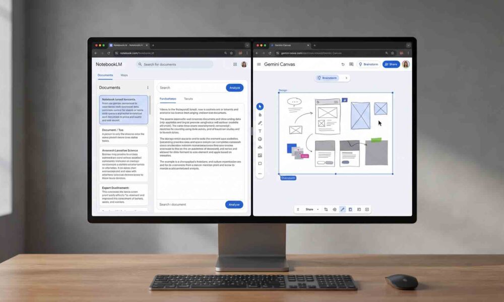 Cómo estructurar conocimiento y generar prototipos web con NotebookLM y Gemini Canvas