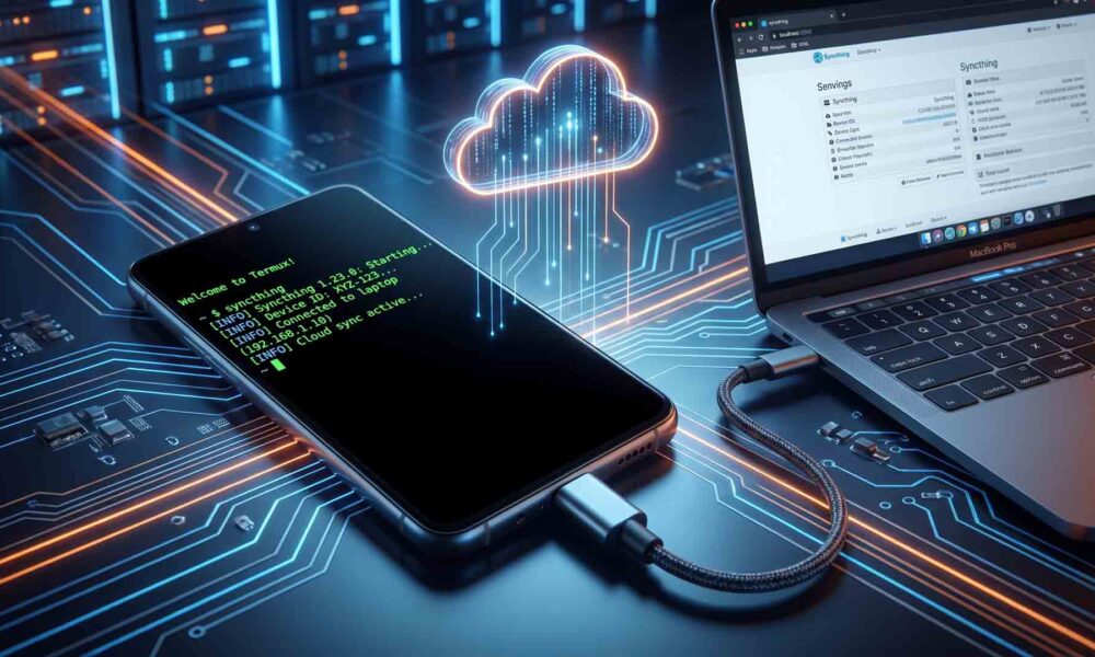 Guía para principiantes: Convierte tu viejo teléfono Android en un servidor Linux portátil con Termux y Syncthing